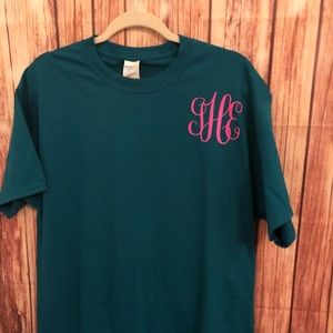 Monogram T-shirt with your initials